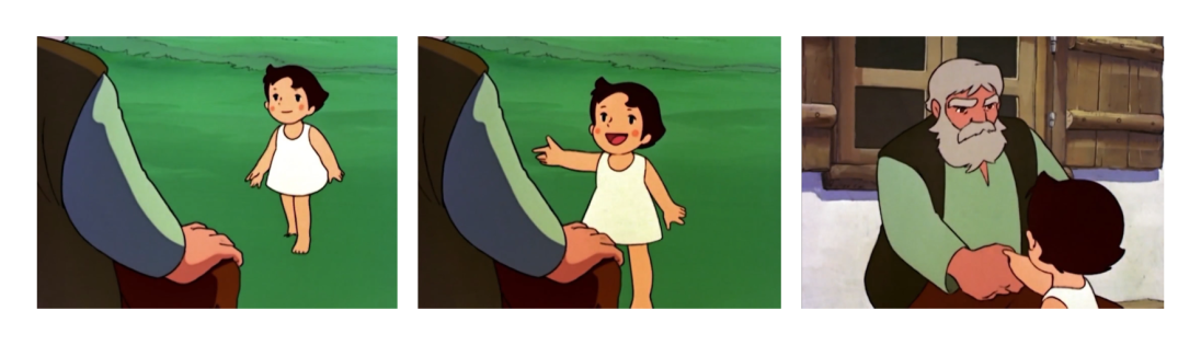 Heidi coneix el seu avi
